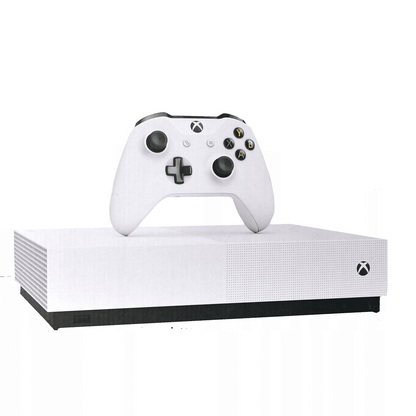 Konsola Microsoft Xbox One S 1000 GB biała + kontroler - Grade C